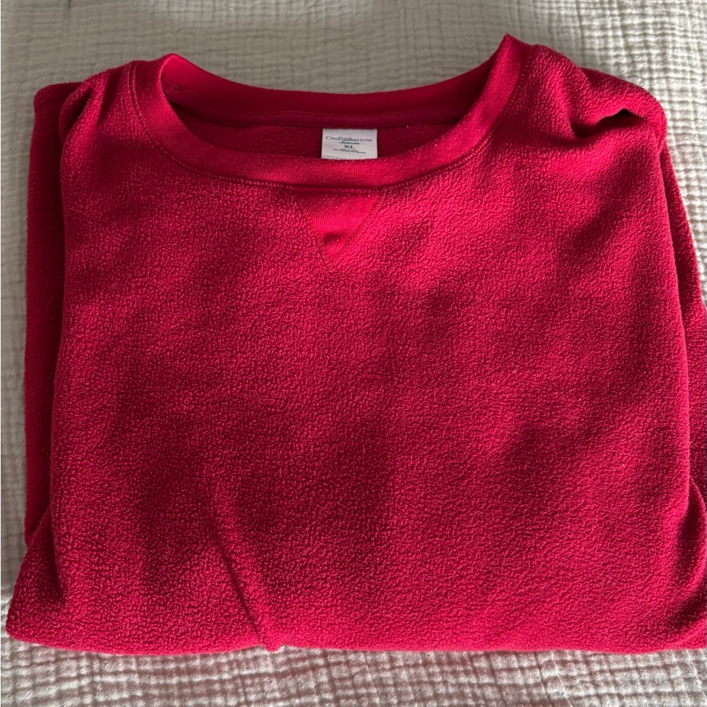 Cozy Red Sweater
